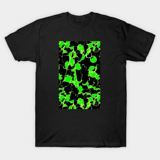 Sporadic Green Vibrant design T-Shirt